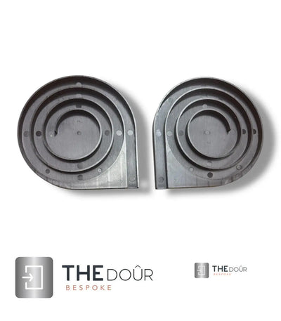 Tambour-Türspiralen - 1 x Paar (750 mm Traglast) für 8 mm dicke Lamellen - TAMdoûr Universal THEdoûr Maßanfertigung