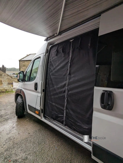 VANdour Mosquito Net Screen - Fits Medium to Large Campervans With Added Privacy Layer VANdoûr