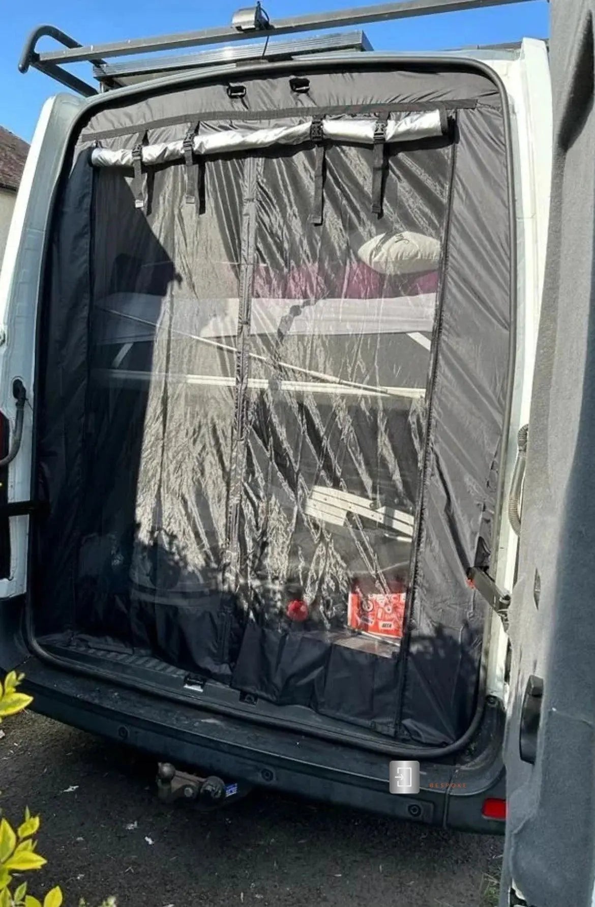 VANdour Mosquito Net Screen - Fits Medium to Large Campervans With Added Privacy Layer VANdoûr