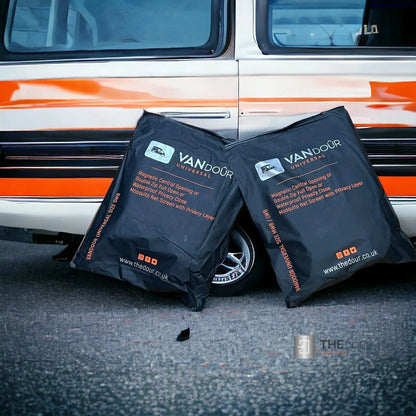VANdour Mosquito Net Screen - Fits Medium to Large Campervans With Added Privacy Layer VANdoûr