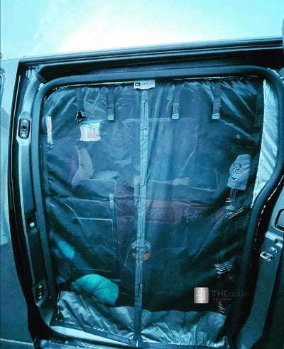VANdour Mosquito Net Screen - Fits Small Campervans With Added Privacy Layer VANdoûr
