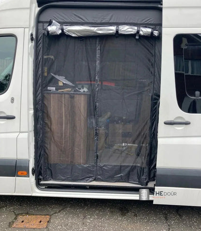 VANdour Mosquito Net Screen - Fits Small Campervans With Added Privacy Layer VANdoûr