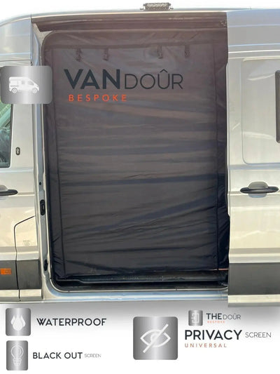 VANdour Mosquito Net Screen - Fits Small Campervans With Added Privacy Layer VANdoûr