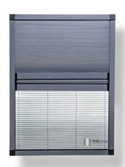 WINdoûr DUO Made to Measure Honeycomb Insulation Complete Blackout Blind & or Net up to 2000mm Tall x up to 2000mm Wide THEdoûr Bespoke