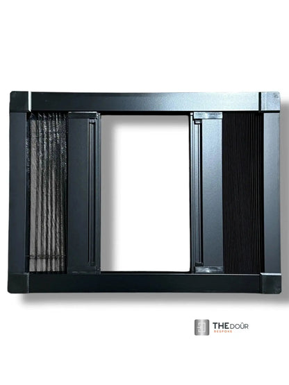 WINdoûr DUO Made to Measure Honeycomb Insulation Complete Blackout Blind & or Net up to 2000mm Tall x up to 2000mm Wide THEdoûr Bespoke