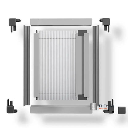 WINdoûr Custom Made Pleated Honeycomb Insulated Blackout Blind or Net 400mm - 1000mm Tall x up to 2000mm Wide THEdoûr Bespoke