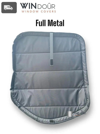 WINdoûr insulated￼ Blackout Covers with Large Net Storage Pocket. Window Covers for Sprinter Rear Doors THEdoûr Bespoke