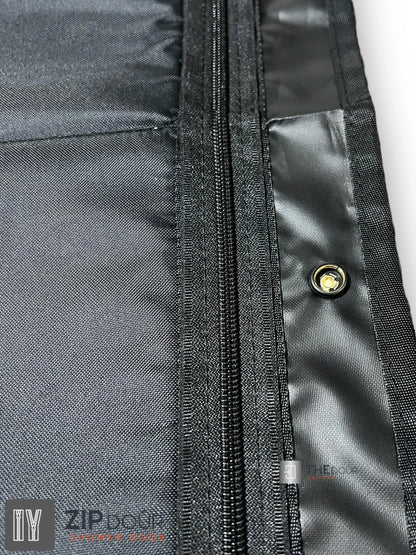 ZIPdoûr Shower Door 4x4 Camper Van / RV - Double Insulated Zip Close in Various Sizes ZIPdoûr