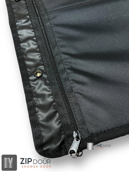 ZIPdoûr Shower Door 4x4 Camper Van / RV - Double Insulated Zip Close in Various Sizes ZIPdoûr