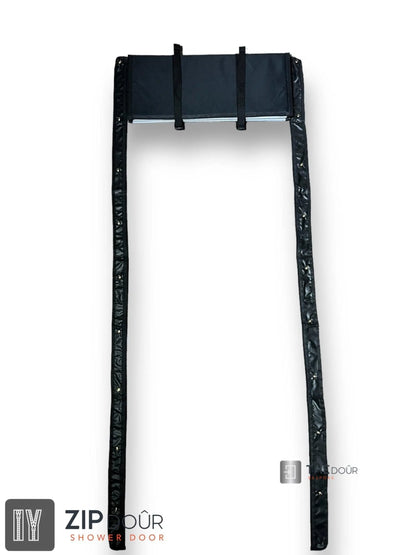 ZIPdoûr Shower Door 4x4 Camper Van / RV - Double Insulated Zip Close in Various Sizes ZIPdoûr