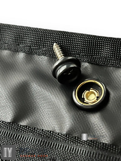 ZIPdoûr Shower Door 4x4 Camper Van / RV - Double Insulated Zip Close in Various Sizes ZIPdoûr