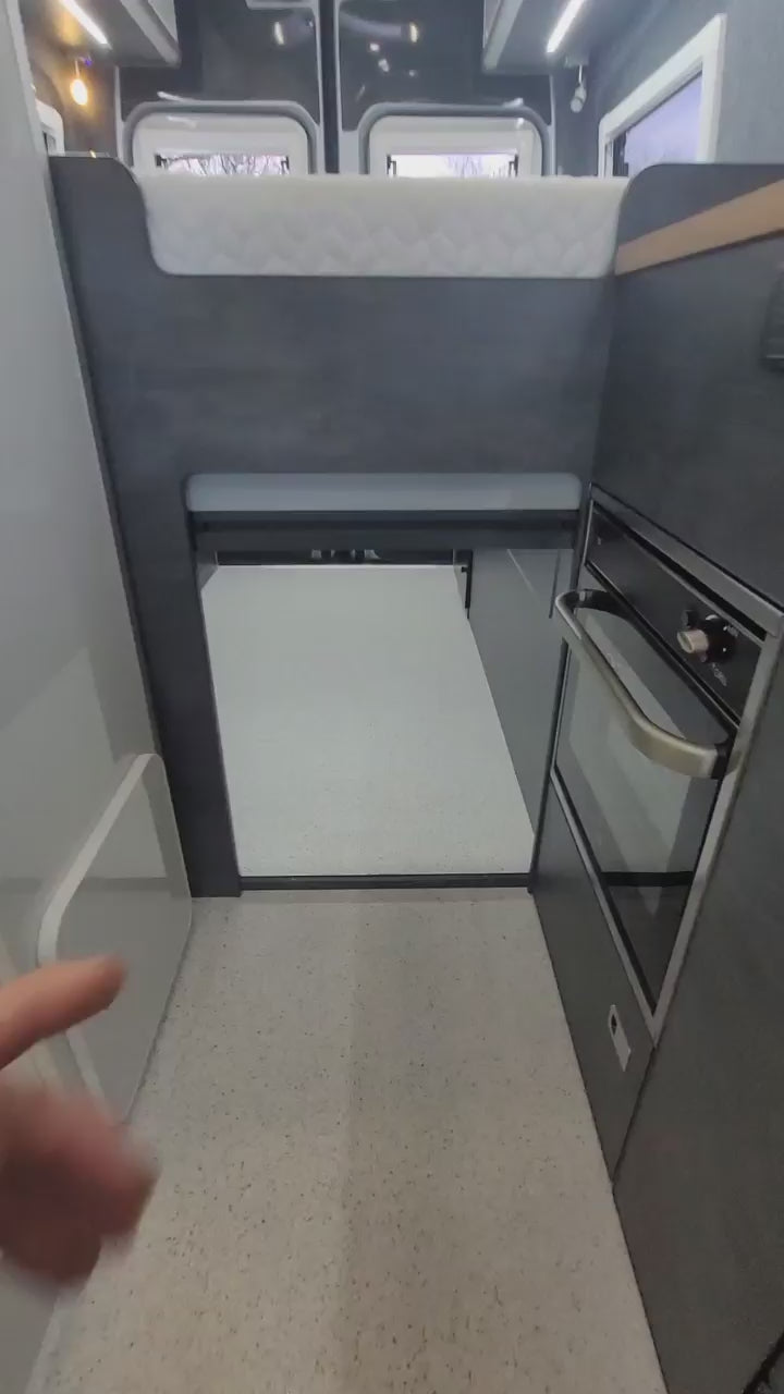 ROLdoûr Bespoke - VANZ ADVENTURE Shower Cubicle Door & Under Bed Garage/Hatch Door Kit