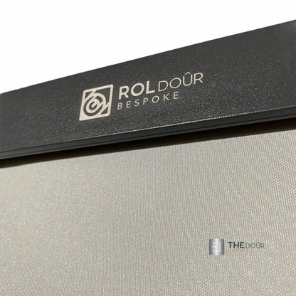 ROLdour Single Retractable door kit - Dark Grey frame-TAMdour-Dark grey,door,Drak grey,retractable dark grey door,ROLdour,shower,shower door