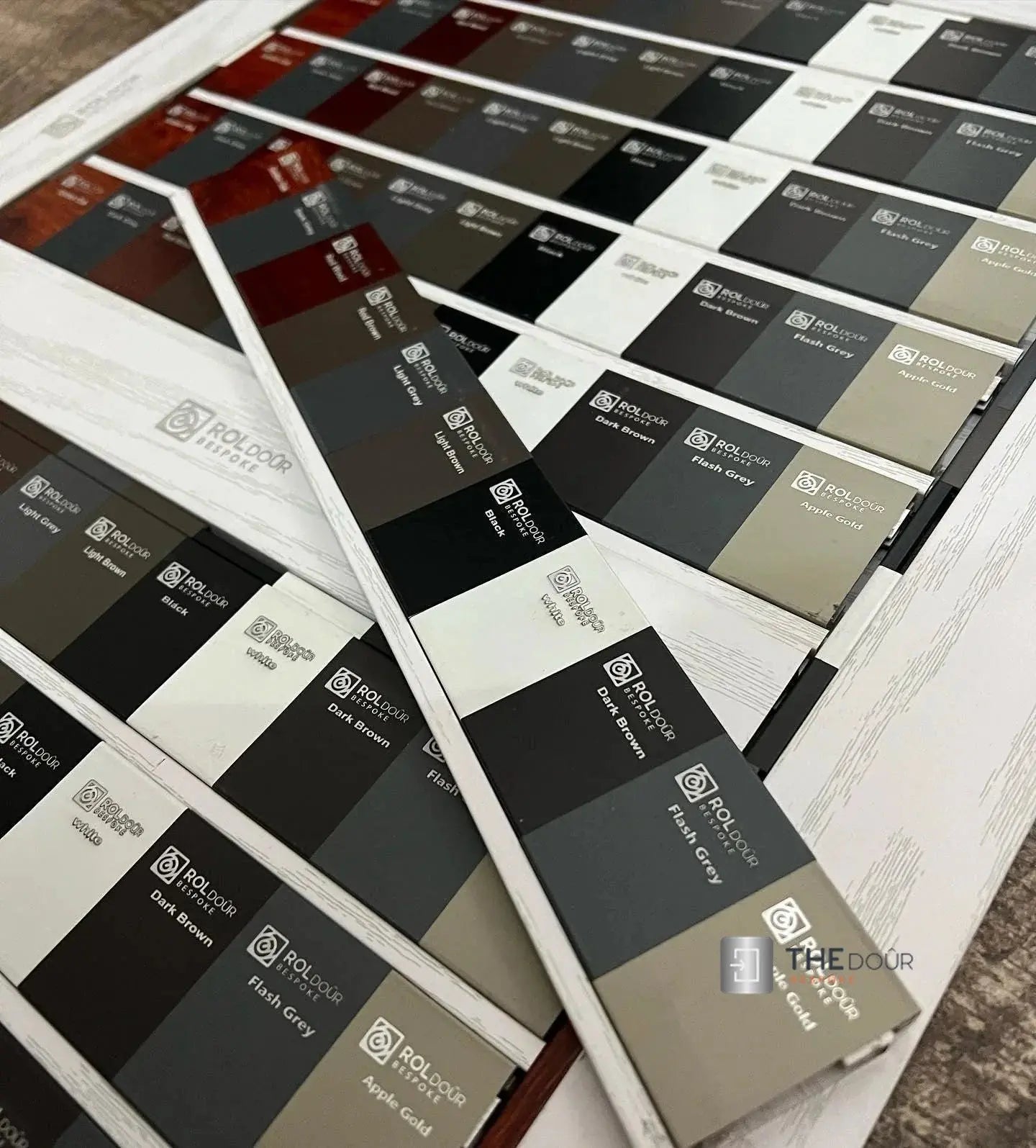 ROLdour White Campervan, RV Shower door kit, Retractable Waterproof, Space Saving THEdoûr Bespoke