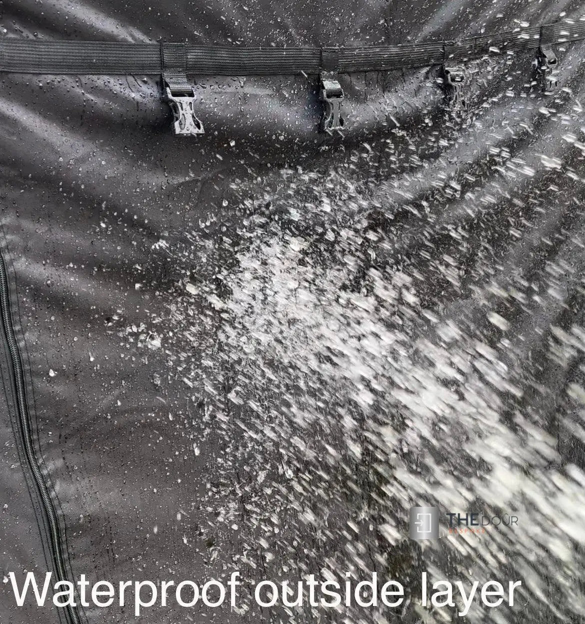 VANdour Mosquito Net Screen - Fits Small Campervans With Added Privacy Layer VANdoûr