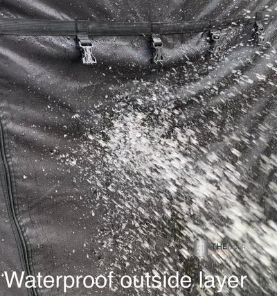VANdour Mosquito Net Screen - Fits Small Campervans With Added Privacy Layer VANdoûr