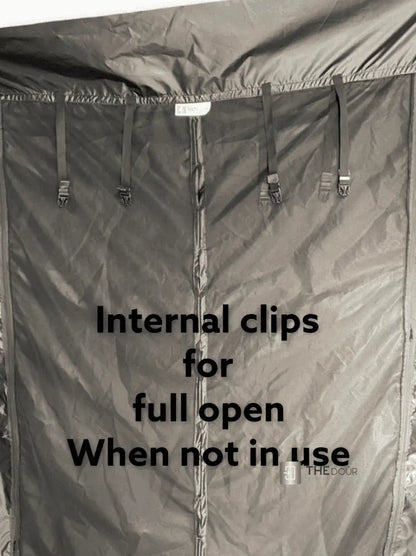 VANdour Mosquito Net Screen - Fits Small Campervans With Added Privacy Layer VANdoûr