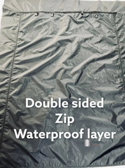 VANdour Mosquito Net Screen - Fits Small Campervans With Added Privacy Layer VANdoûr