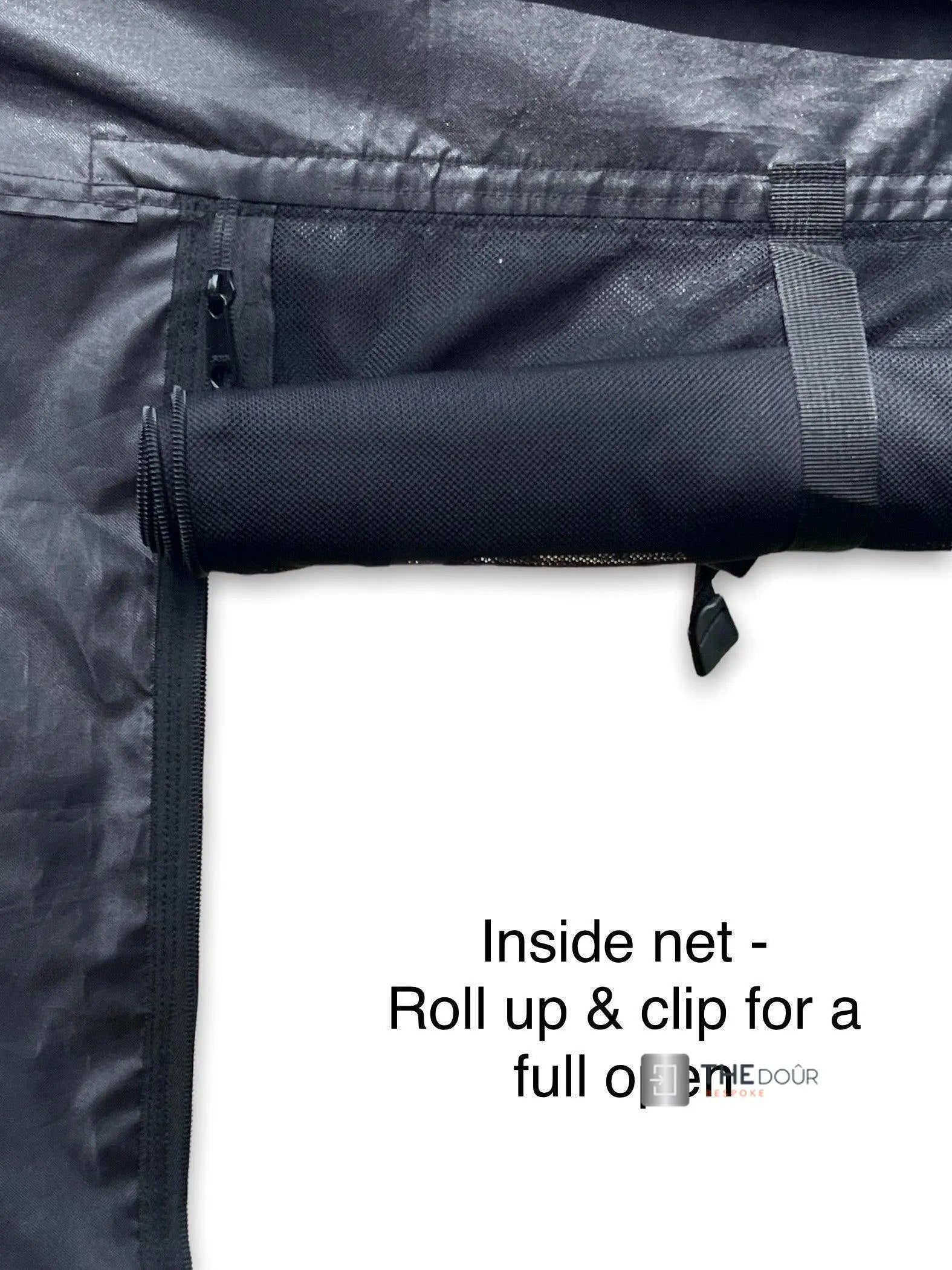 VANdour Mosquito Net Screen - Fits Small Campervans With Added Privacy Layer VANdoûr