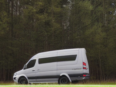 ROLdour Dunkelgrau Ausziehbare Wasserdichte Wohnmobil, RV Duschkabine Kit Tambour Alternative