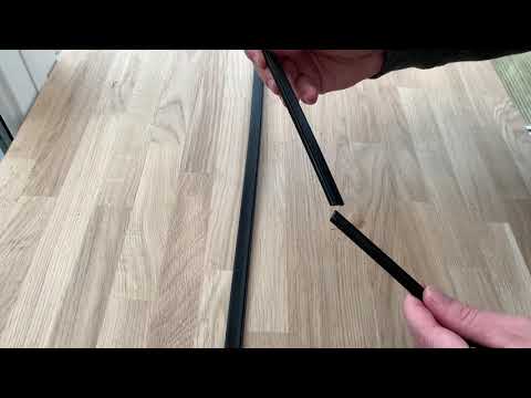 Załaduj wideo: Curved D shape close finish - Flexible Track Upgrade * Not sold separately to our doors*